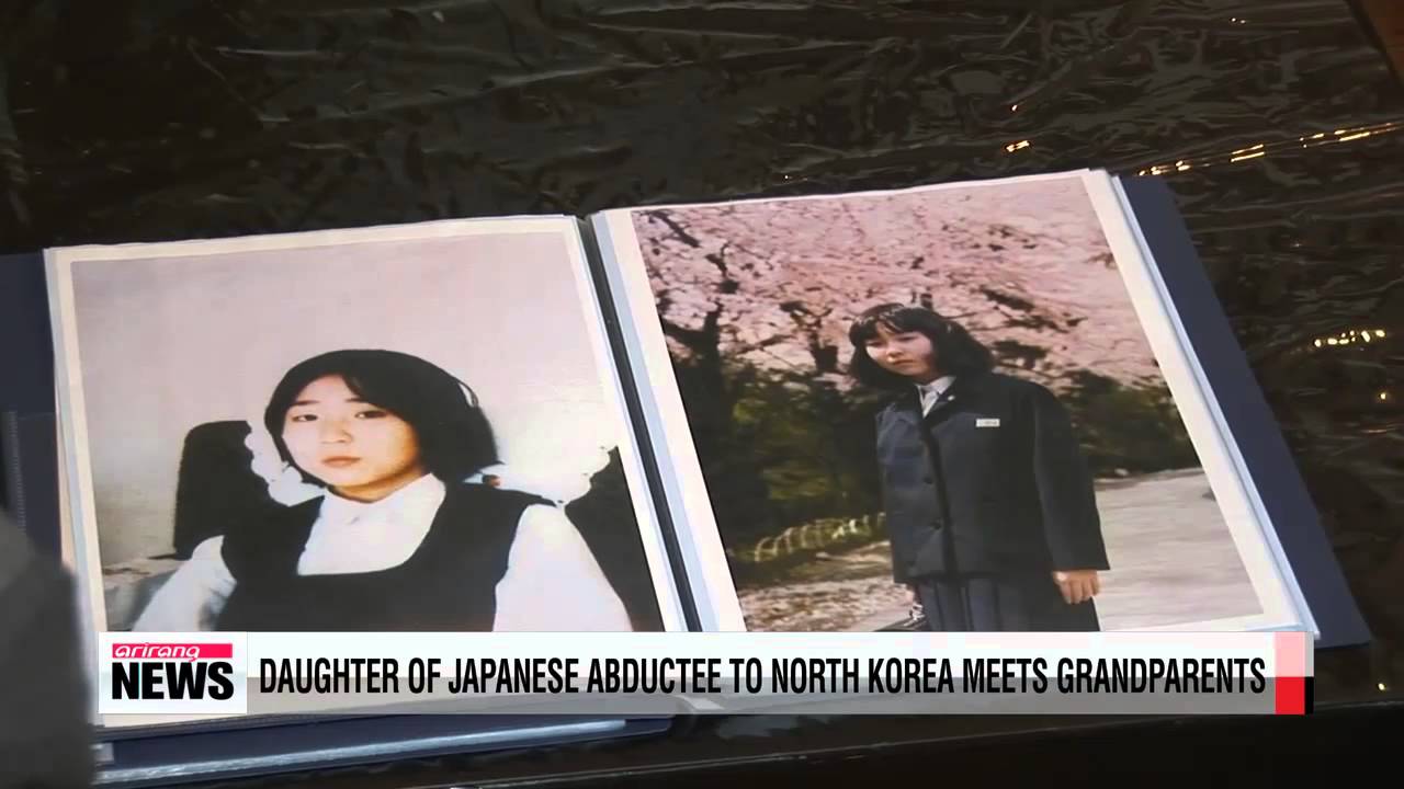 Daughter of Japanese abductee to North Korea meets grandparents