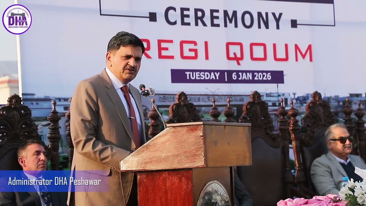 DHA Peshawar Files Distribution Ceremony for Regi Qoum | 6th Jan 2026