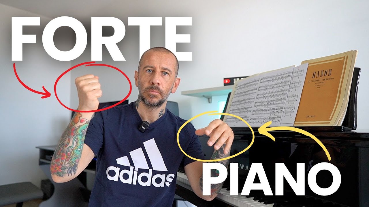 SUONARE LE DUE MANI A VOLUMI DIVERSI - TUTORIAL PIANOFORTE