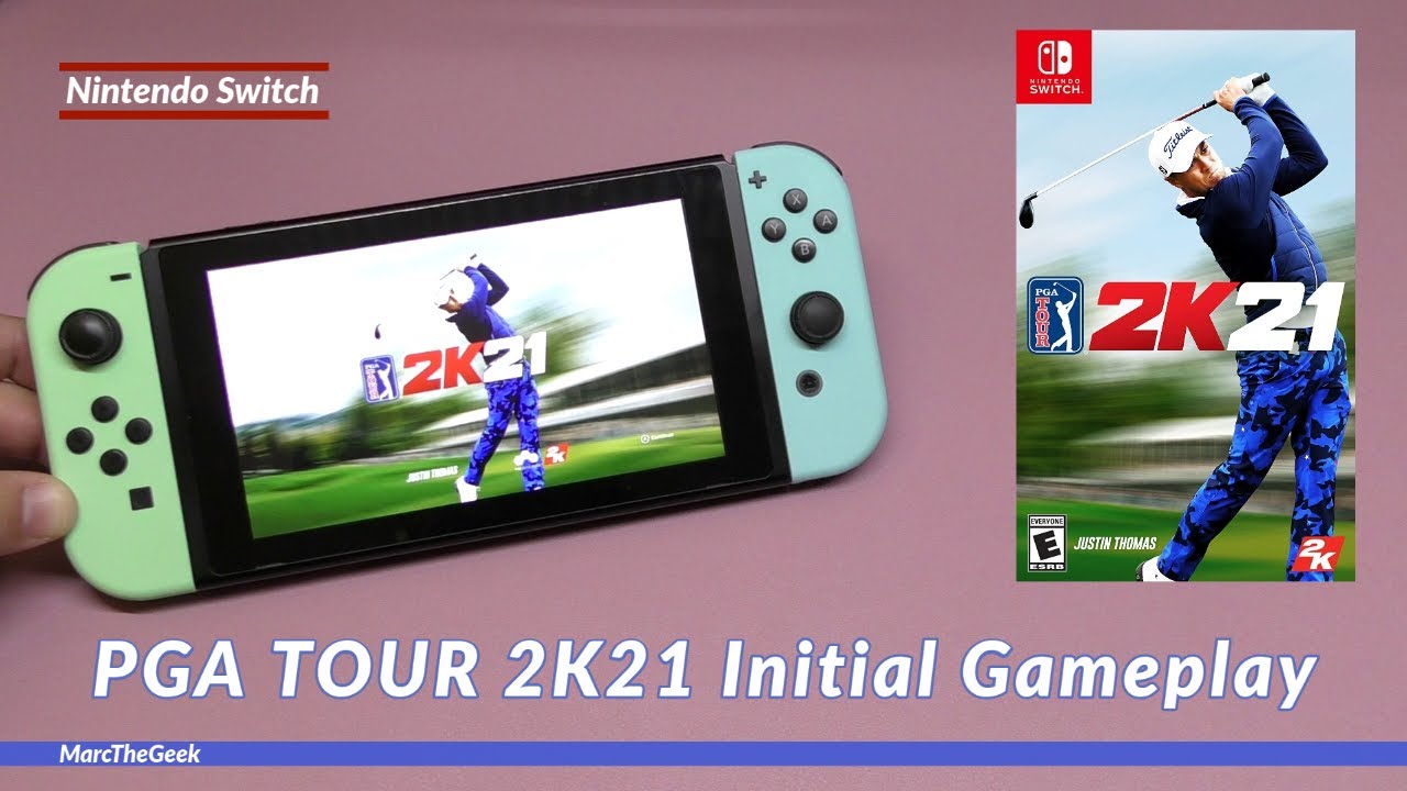 PGA TOUR 2K21 Switch: первый игровой процесс