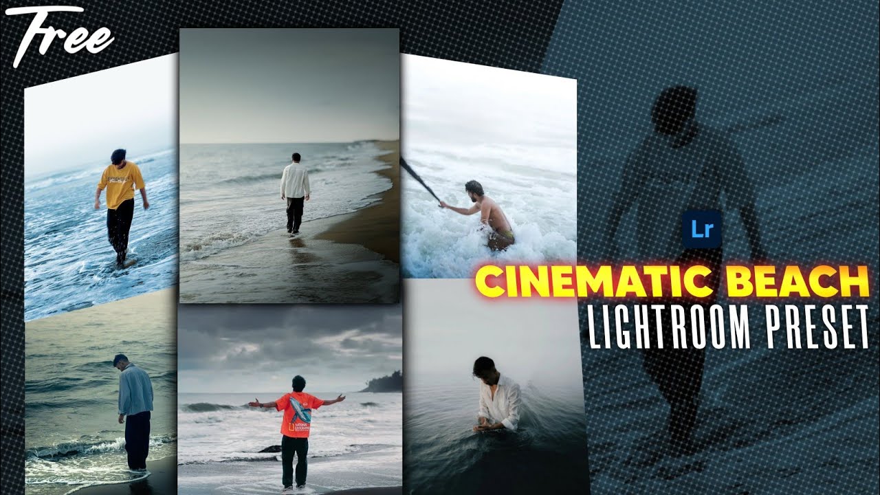 Cinematic Beach preset | Cinematic preset | Free lightroom preset | Beach preset video |