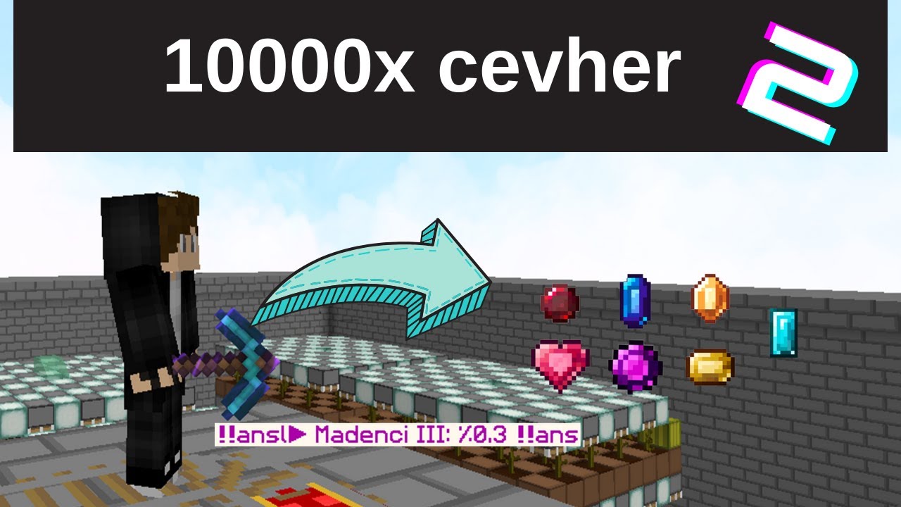10 bin adet cevherden gem çıkar mı 2 ? Minecraft SonOyuncu Titanyum