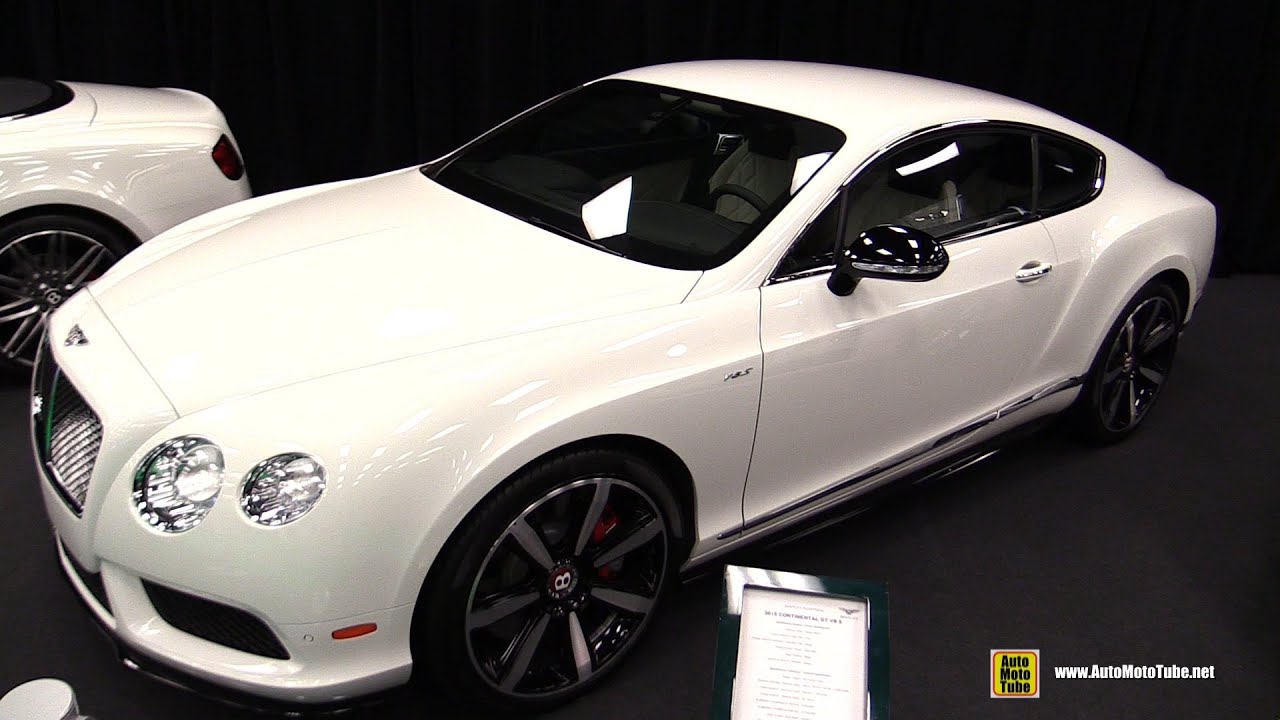 2015 Bentley Continental GT V8 S - Exterior and Interior Walkaround - 2015 Montreal Auto Show