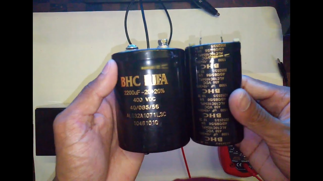 How to charge 450V dc capacitor