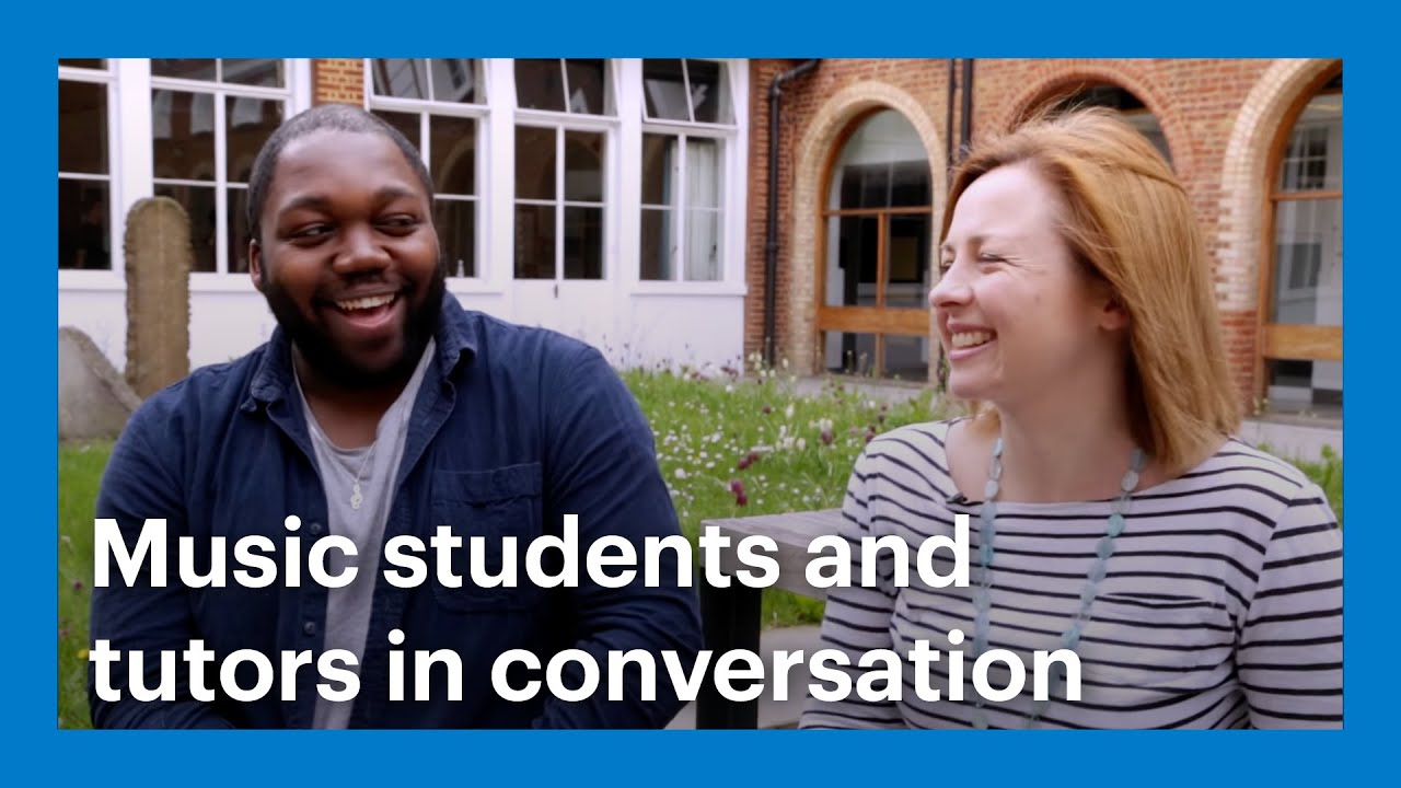One to One - Goldsmiths Music students and tutors in conversation