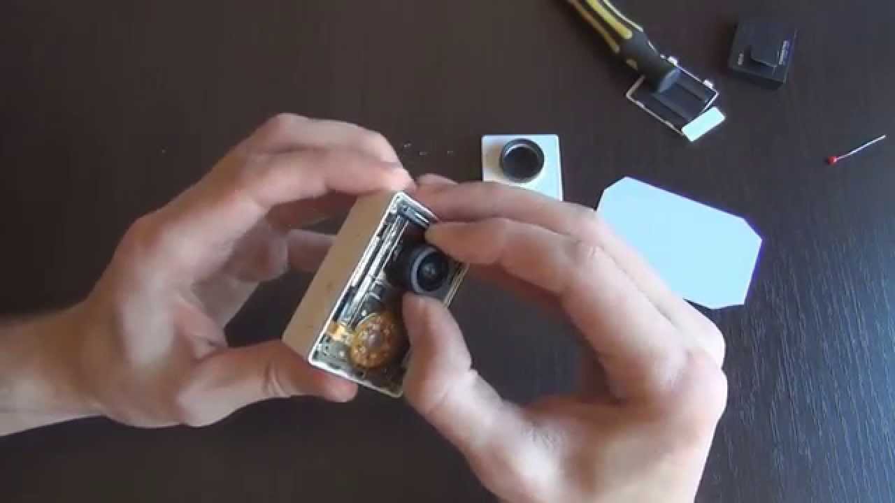 Как разобрать Action Camera Xiaoyi (Xiaomi) экшн камеру