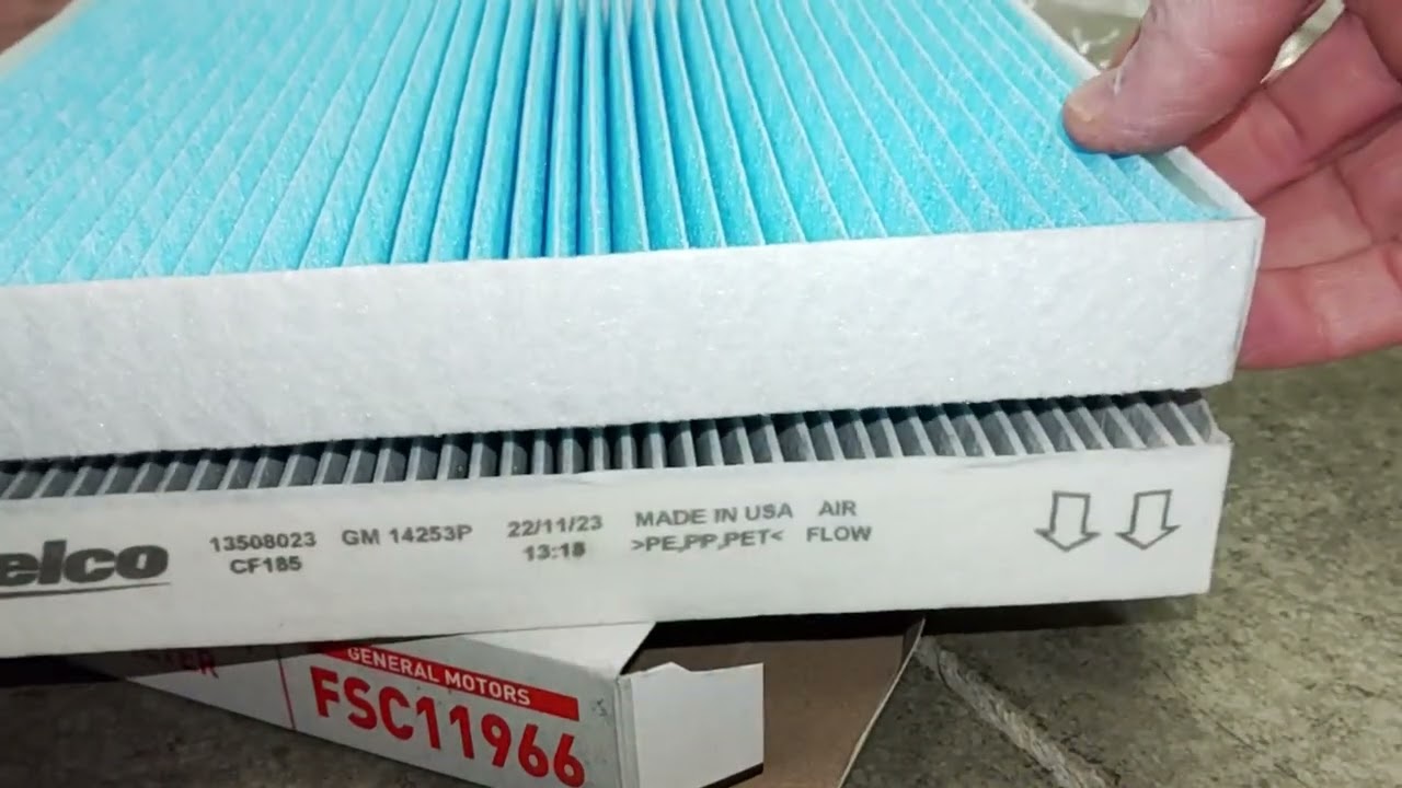 2021 Chevy Blazer cabin air filter change