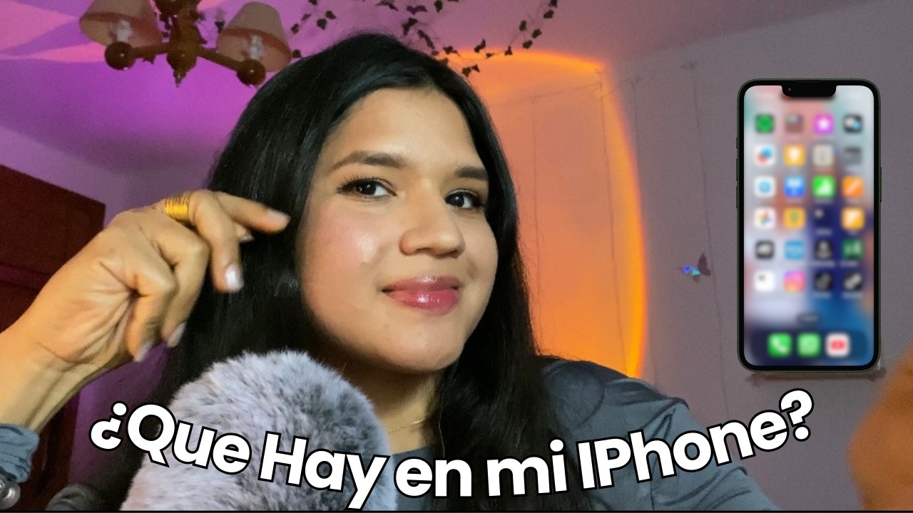 ¿Qué Hay En Mi iPhone? 📲 Te Muestro TODO | ASMR 😴💆‍♀️