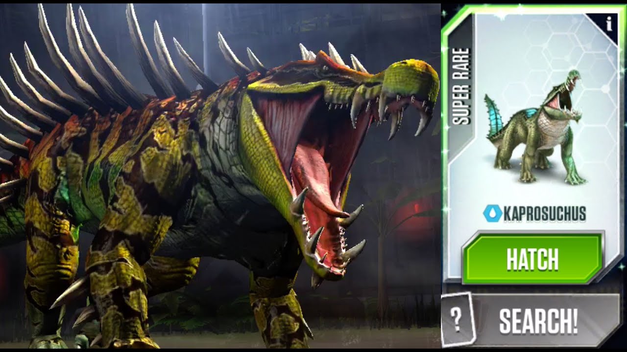 karprosuchus MAXED - Jurassic World - New Reptile