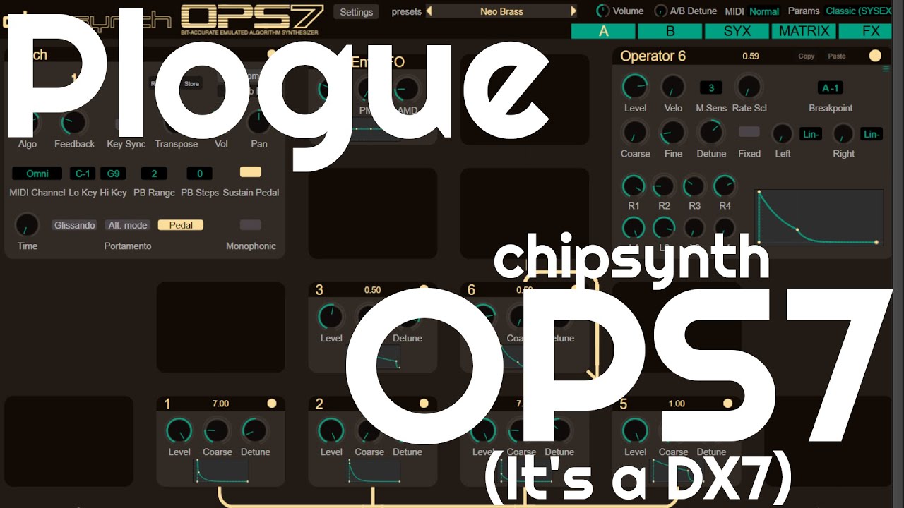 chipsynth OPS7 by Plogue (No Talking)