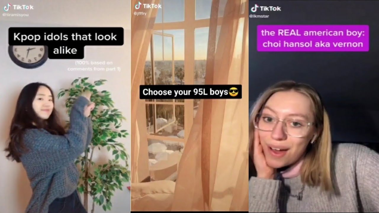 Kpop tiktoks that will help you get through online hw