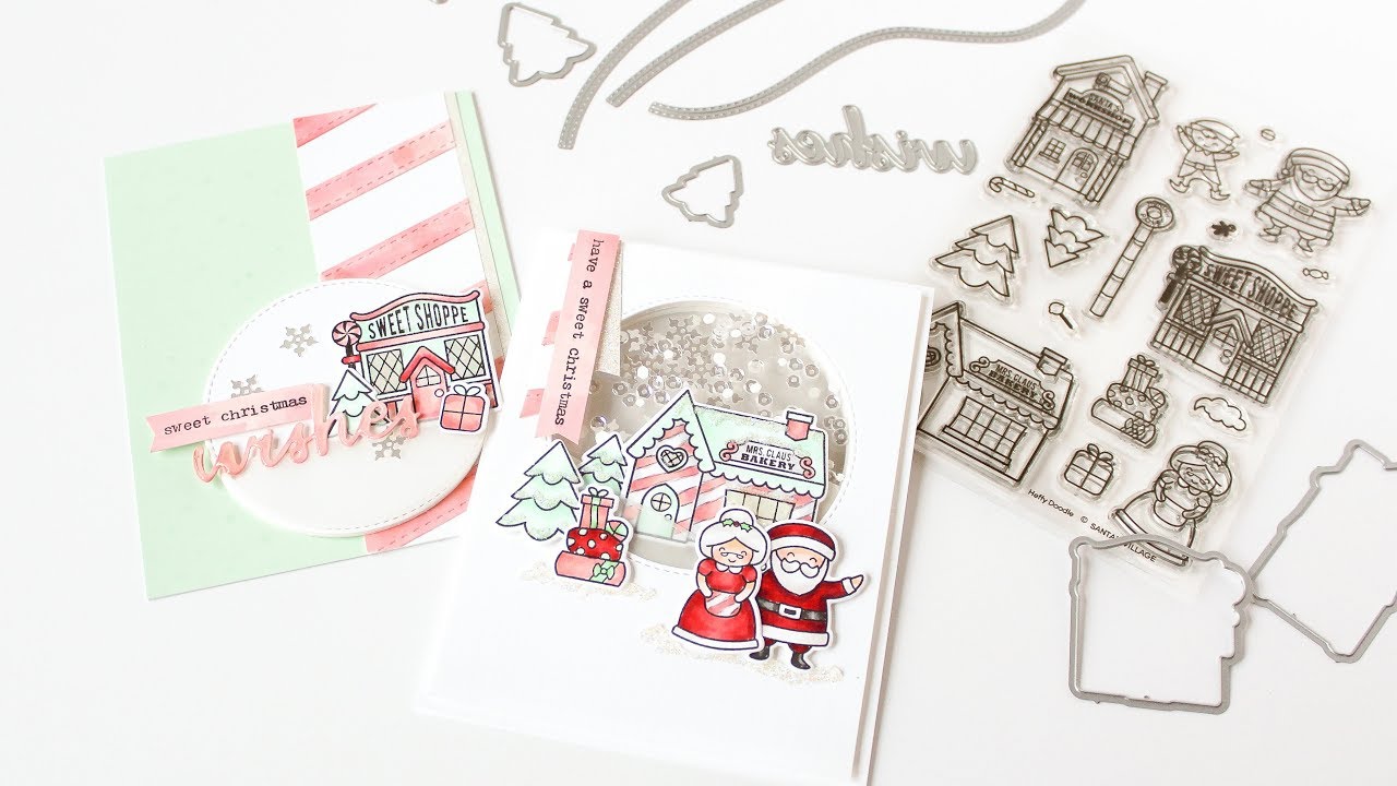 See Through Shaker Card & More - Heffy Doodle October 2018 Release Blog Hop