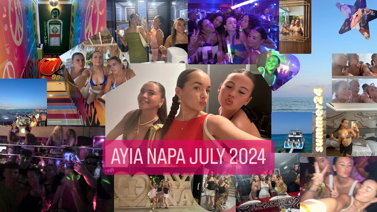 Ayia Napa VLOG 2024! | 8 day girls holiday!!! | Party Hard Travel | Pool party & Boat party