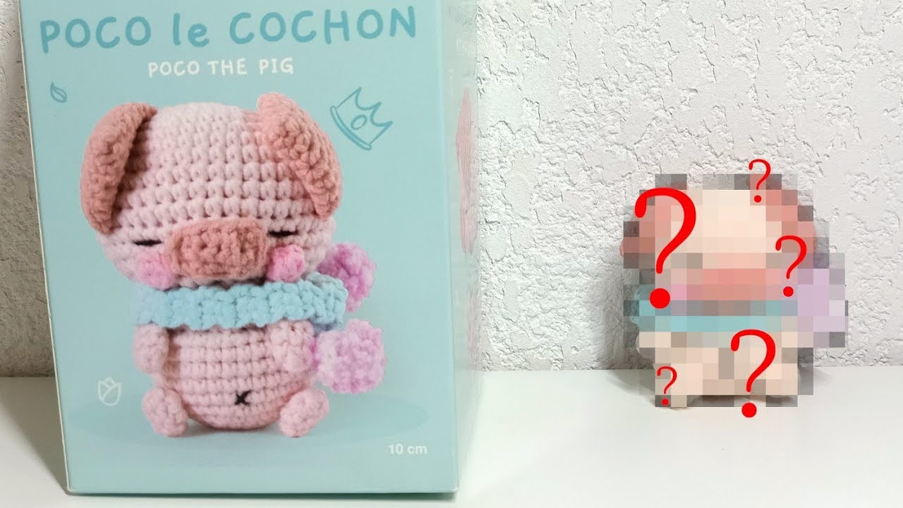 [Is it worth it?] Testing the pig minigurumi kit from Graine Creative as an advanced crocheter.