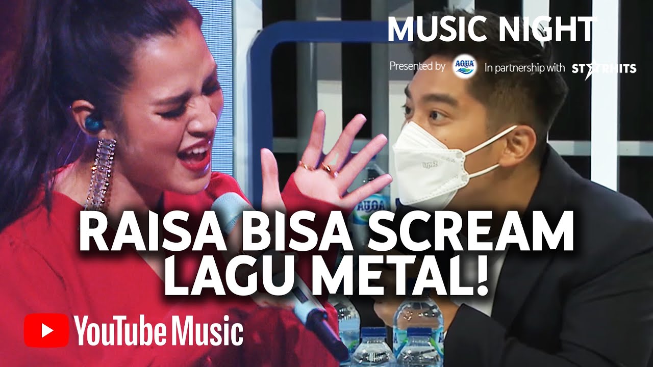 TERNYATA RAISA BISA SUARA SCREAM DI LAGU METAL! BOY WILLIAM SAMPAI KAGET! | YOUTUBE MUSIC NIGHT #3