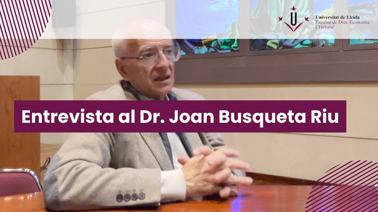 Entrevista al Dr. Joan Busqueta Riu | Els orígens de la UdL