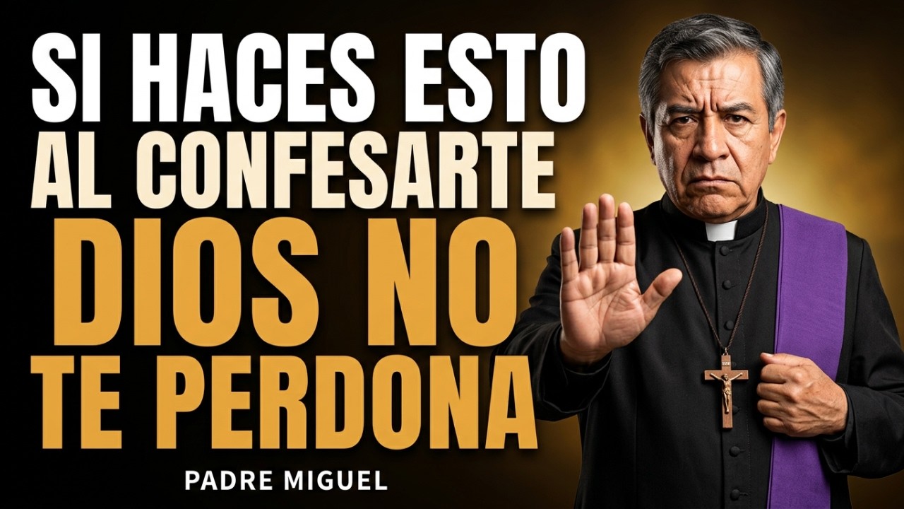 ⚠️ El Error Más Grave Que Puedes Cometer En Una Confesión Según Padre Miguel (EVÍTALO)