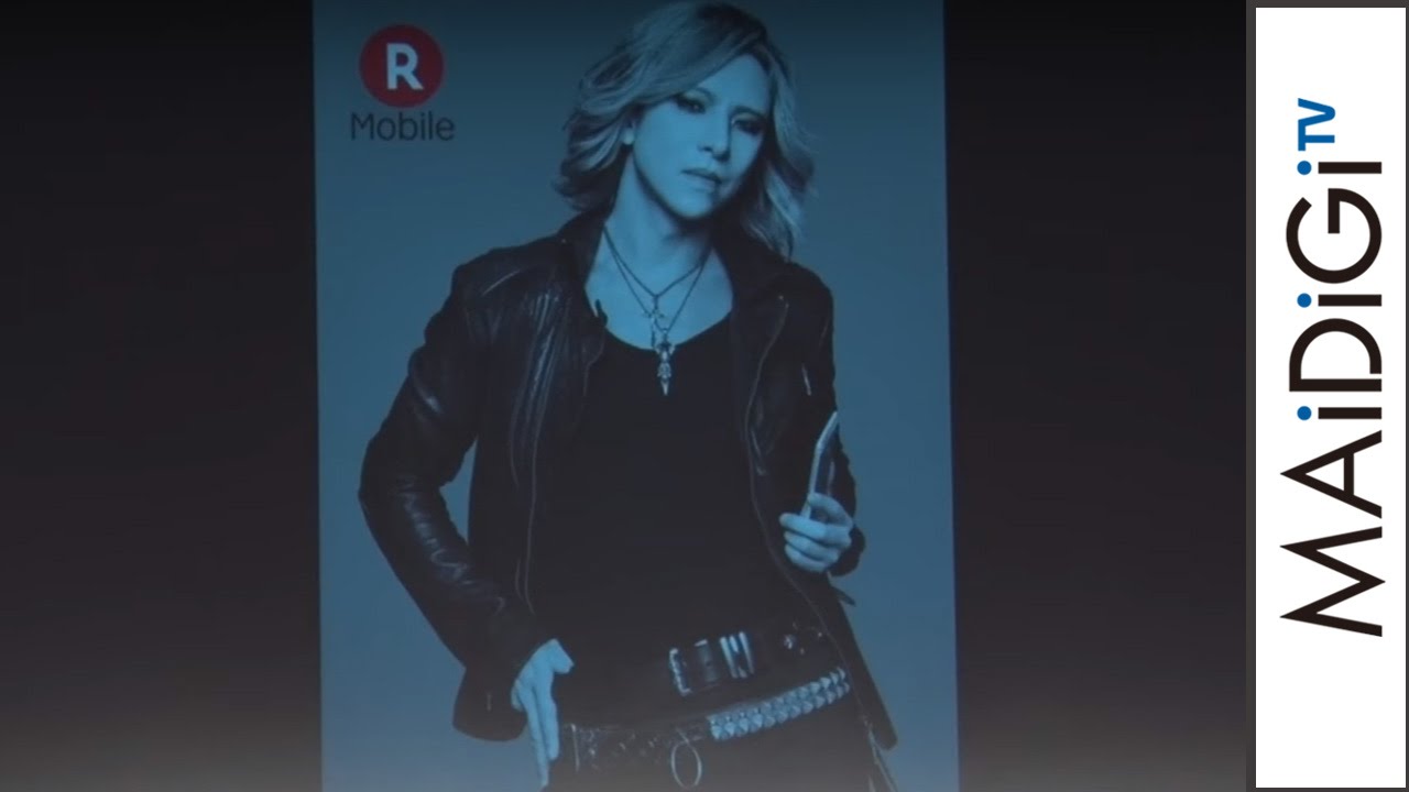 YOSHIKI、フォトブック画像を公開！「照れます」　「楽天モバイル新CM」発表会3