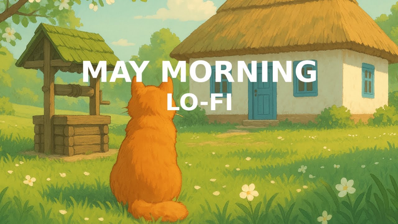 Травневий ранок 🌿 | Lo-Fi на призабутому подвір’ї | Ukrainian Village Morning Chill