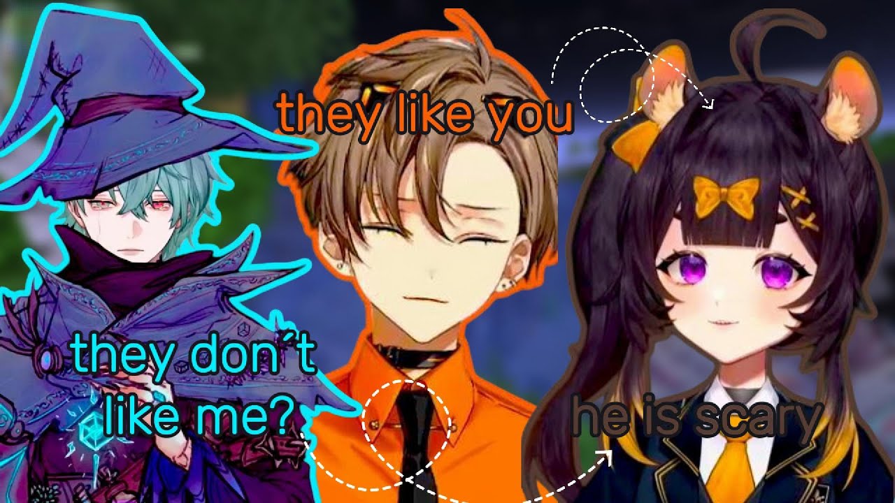 Nix make up and become friends with Nemu thanks to Alban´s help [ #vcraftenchanted ]