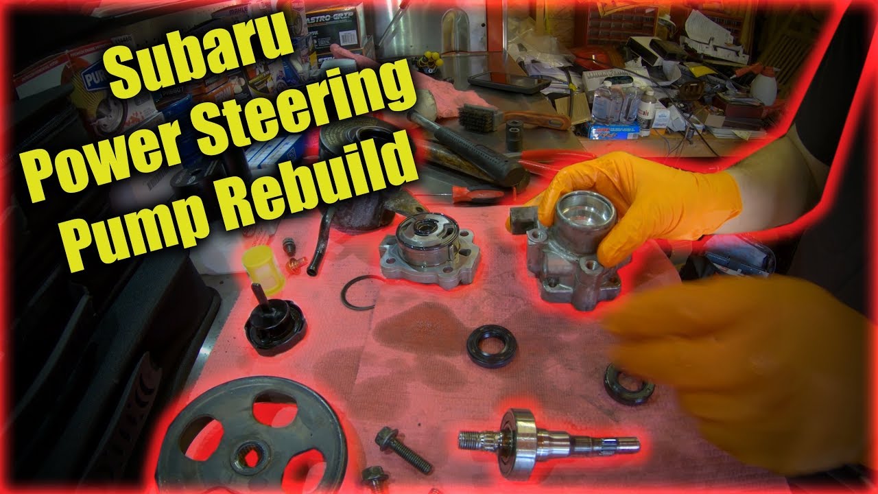 Subaru Power Steering Pump Rebuild