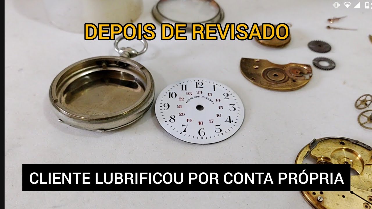LUBRIFICAÇÃO POR CONTA PRÓPRIA - CLIENTE FUÇOU E DANIFICOU ATÉ O CABELO - @mundodarelojoaria