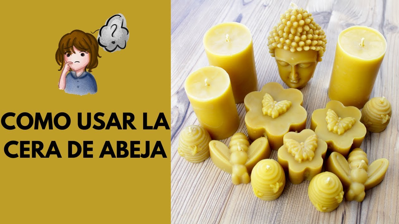 RESOLVIENDO DUDAS VELAS CERA DE ABEJA