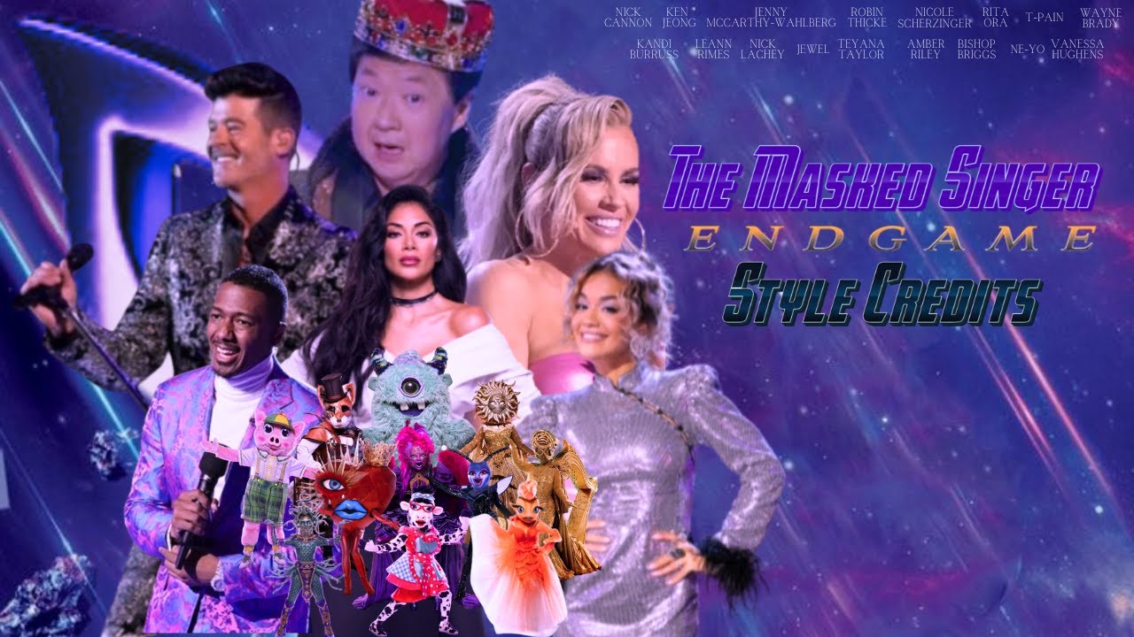 THE MASKED SINGER Endgame Style Credits