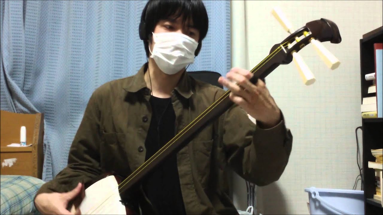 「ナイト・オブ・ナイツ」を三味線で弾いてみた  Night of knights