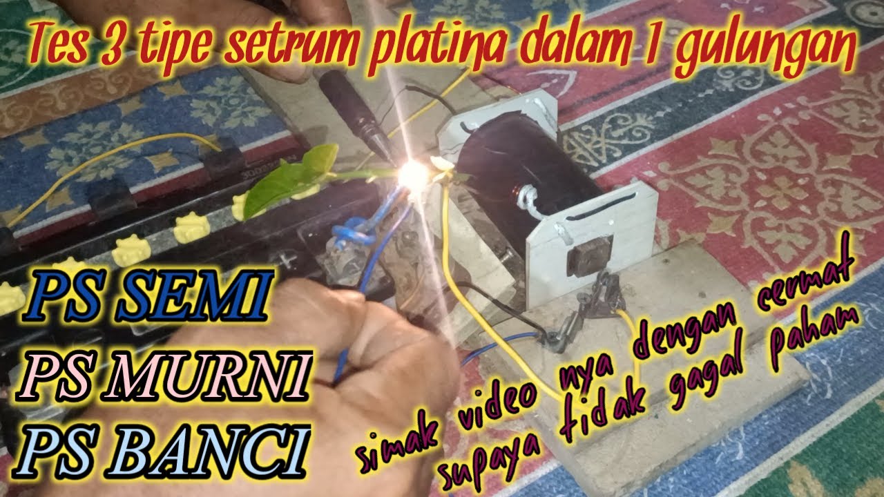 Setrum platina sejuta umat || Transformasi setrum platina tipe PS murni ke PS semi