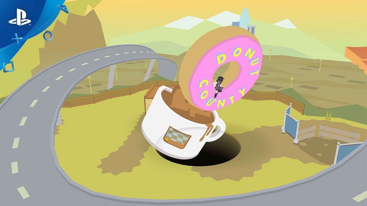 Donut County &ndash; Full of Holes Trailer - Release Date Announce | PS4