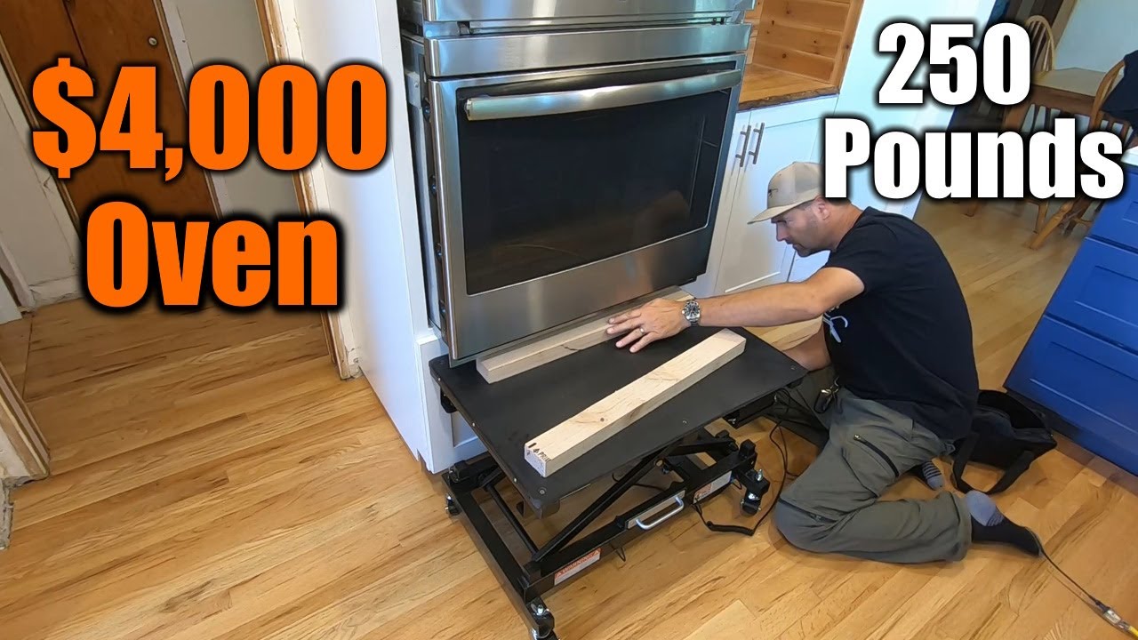 Double Oven Install With No Help | THE HANDYMAN |