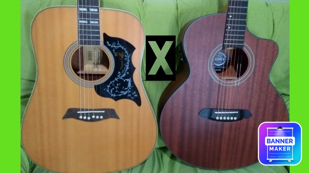 Violão Michael VM 925 🆚 Tonante Mahogany Legacy