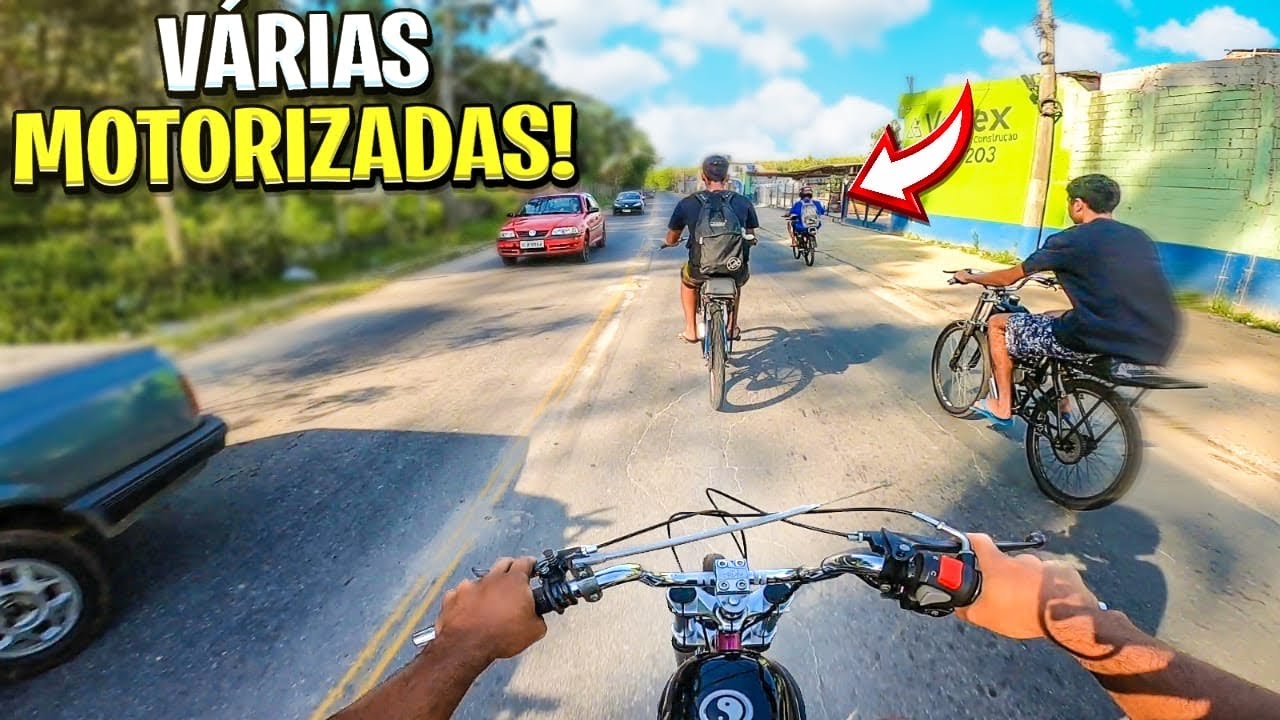 FIZEMOS UM COMBOIO DE MOTORIZADA E ROLETAMOS NAS QUEBRADA