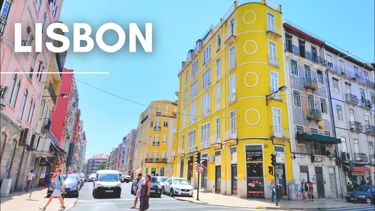 A Hot August Afternoon in Lisbon PORTUGAL | Arroios