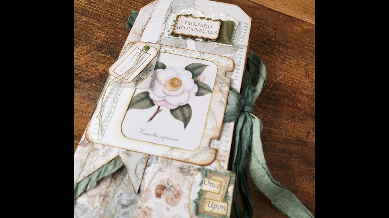 Small Journal for ‪@TracieFoxCreative‬ CDT using #Fundamentals 2026 Botanical digital Kit