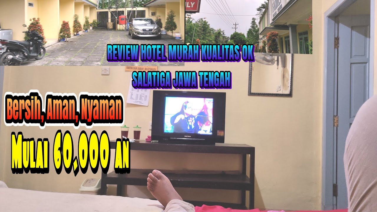 REVIEW HOTEL TERMURAH DAN NYAMAN DI SALATIGA JATENG || KOTA DINGIN