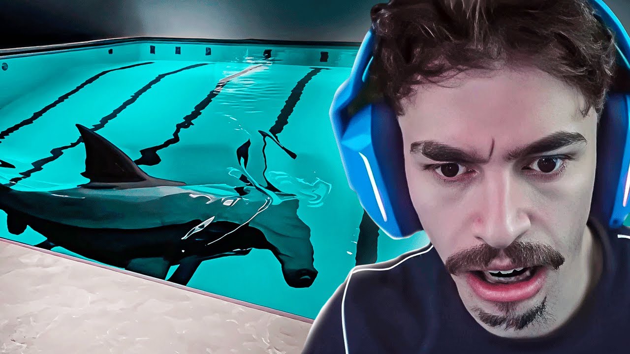 10 VOLTAS PARA SOBREVIVER E ESCAPAR DOS TUBARÕES! - Sharks and Minnows