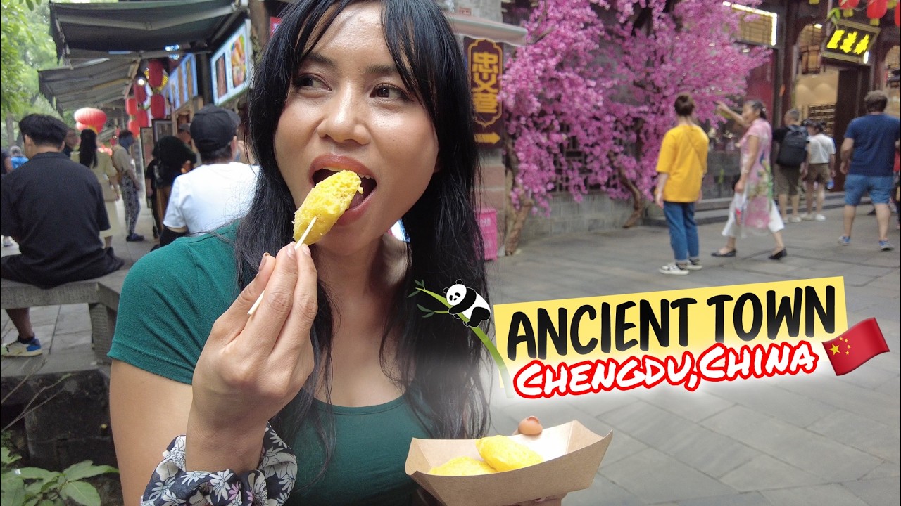 China Adventure!! 🇨🇳 Chengdu ANCIENT TOWN Jinli Street