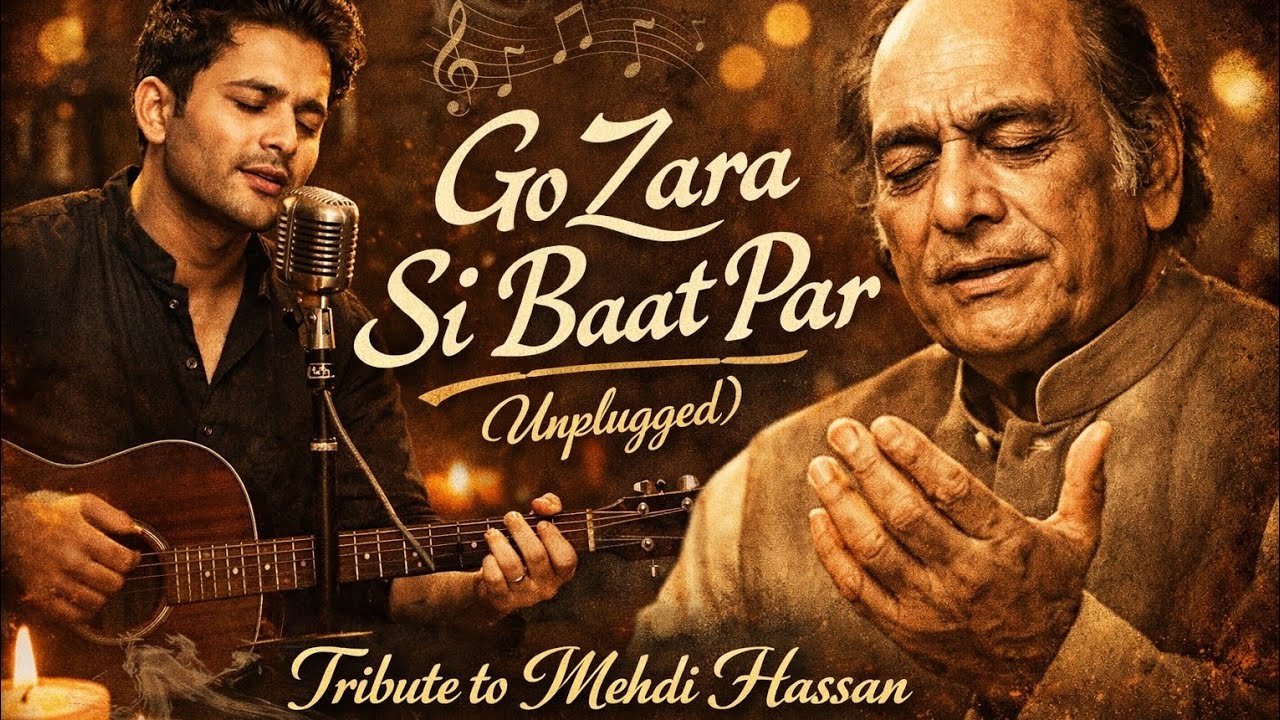 Go Zara Si Baat Par | AI Cover | Tribute to Mehdi Hassan