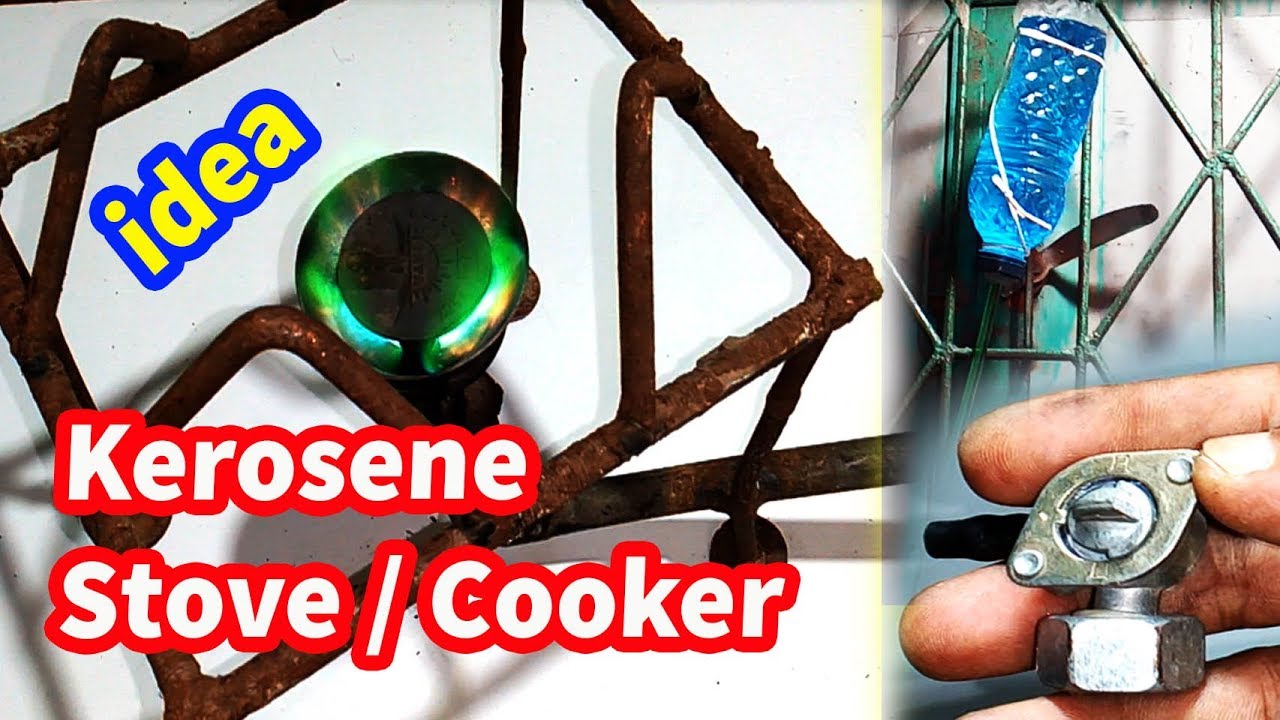 Amazing Kerosene Cooker without hand pressure | No pump,  make Kerosene Stove using  plastic bottle.