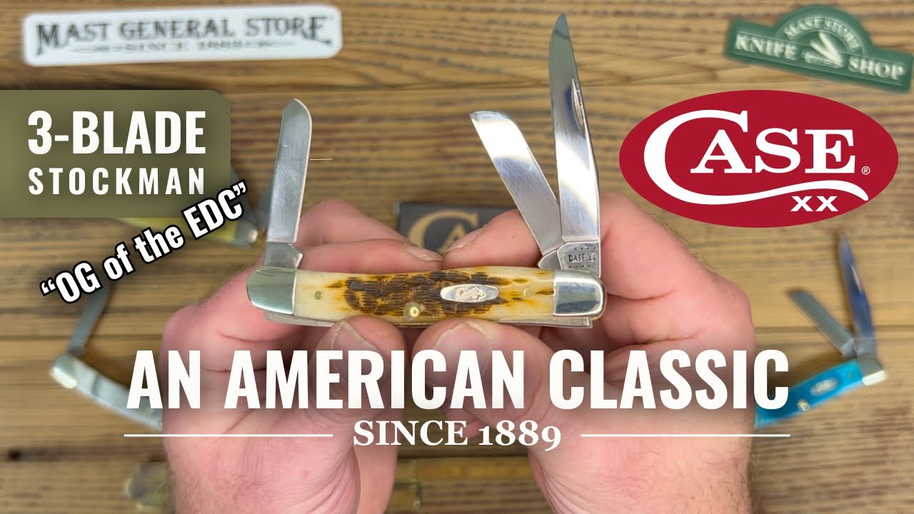 CASE XX | 3-Blade Stockman | 