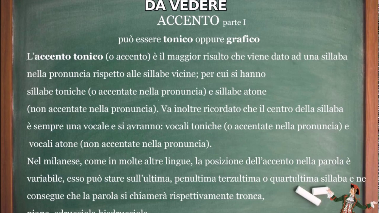 Corso online dialetto milanese - lezione 3 -