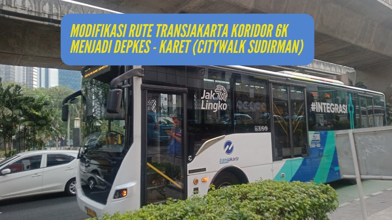 TransJakarta Koridor 6K Dulunya dari Patra Kuningan di Modifikasi Jadi Departemen Kesehatan - Karet