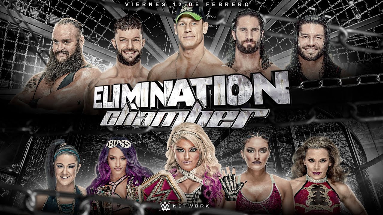 WWE ELIMINATION CHAMBER 2018 | PPV COMPLETO | SIMULACIÓN