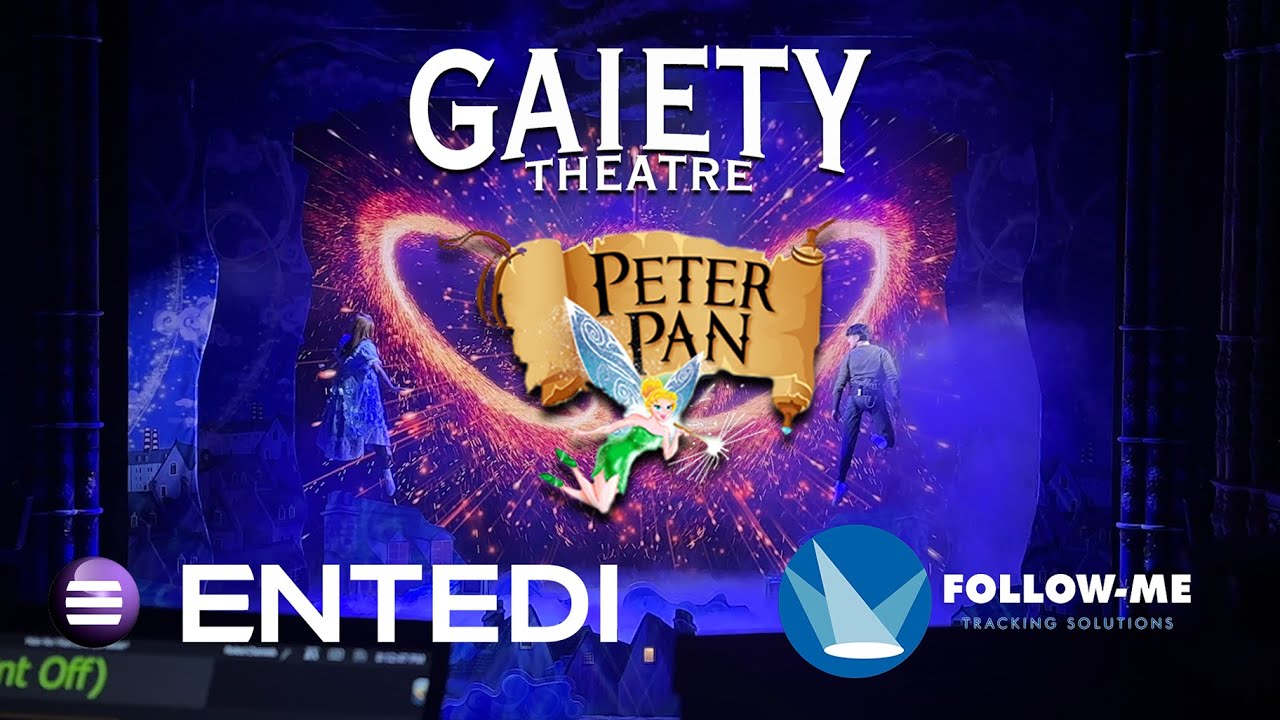 Follow-Me Tracking Solutions | Peter Pan at The Gaiety Theatre