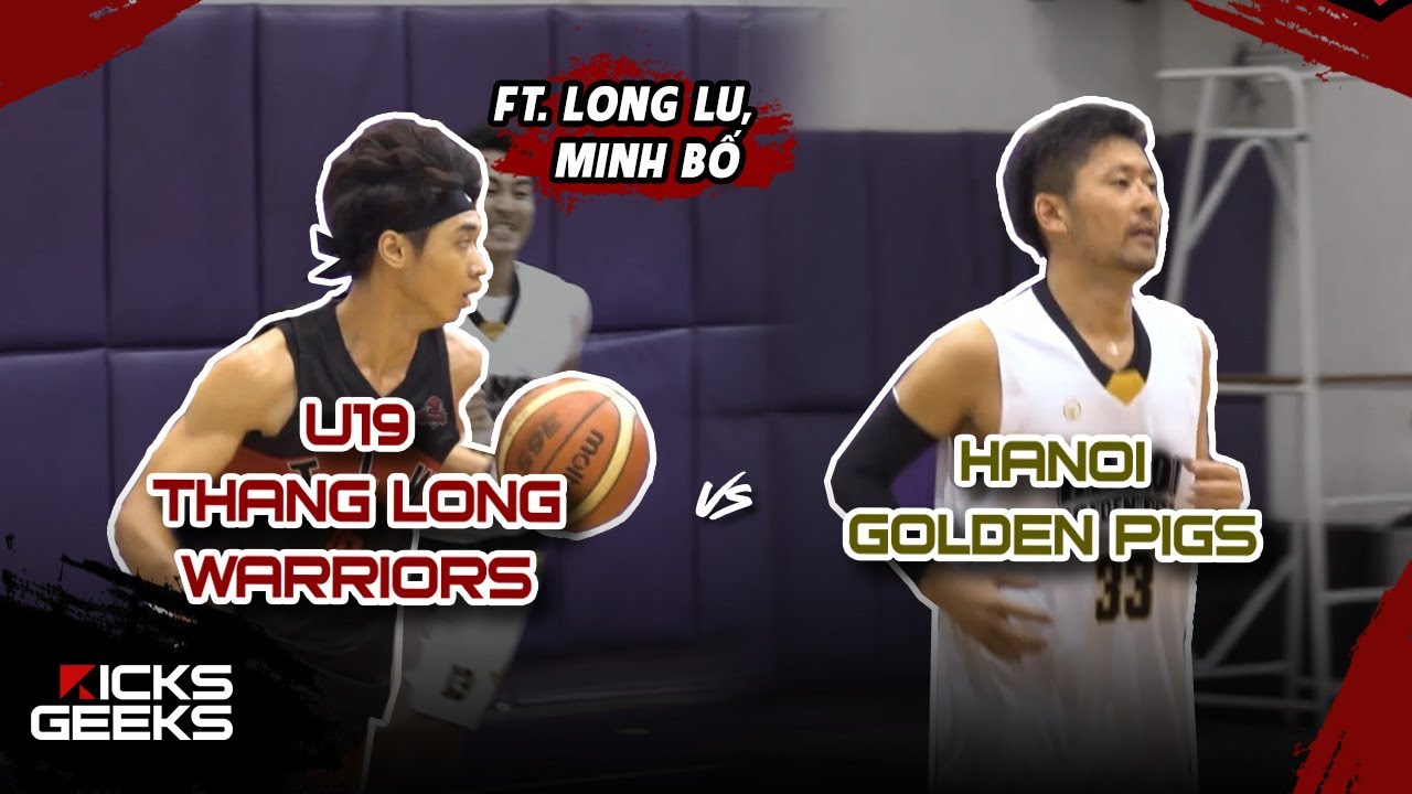 Trẻ Thăng Long Warriors vs. Golden Pigs Japan | Hanoi Open Basketball League 2020 | Long Lu, Minh Bố