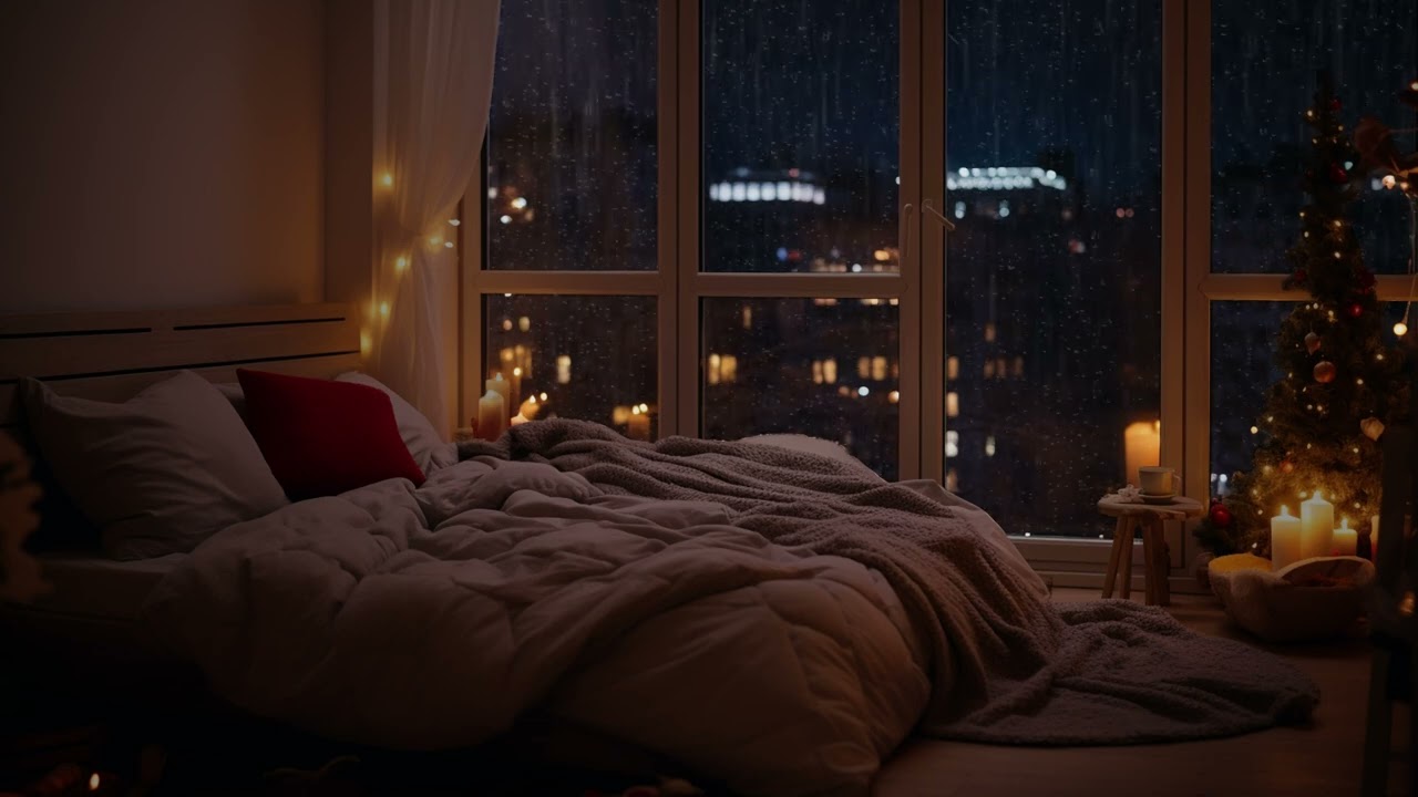 Temp&ecirc;te de pluie calme | Soulagement du stress, gu&eacute;rison mentale | Ambiance Relaxante