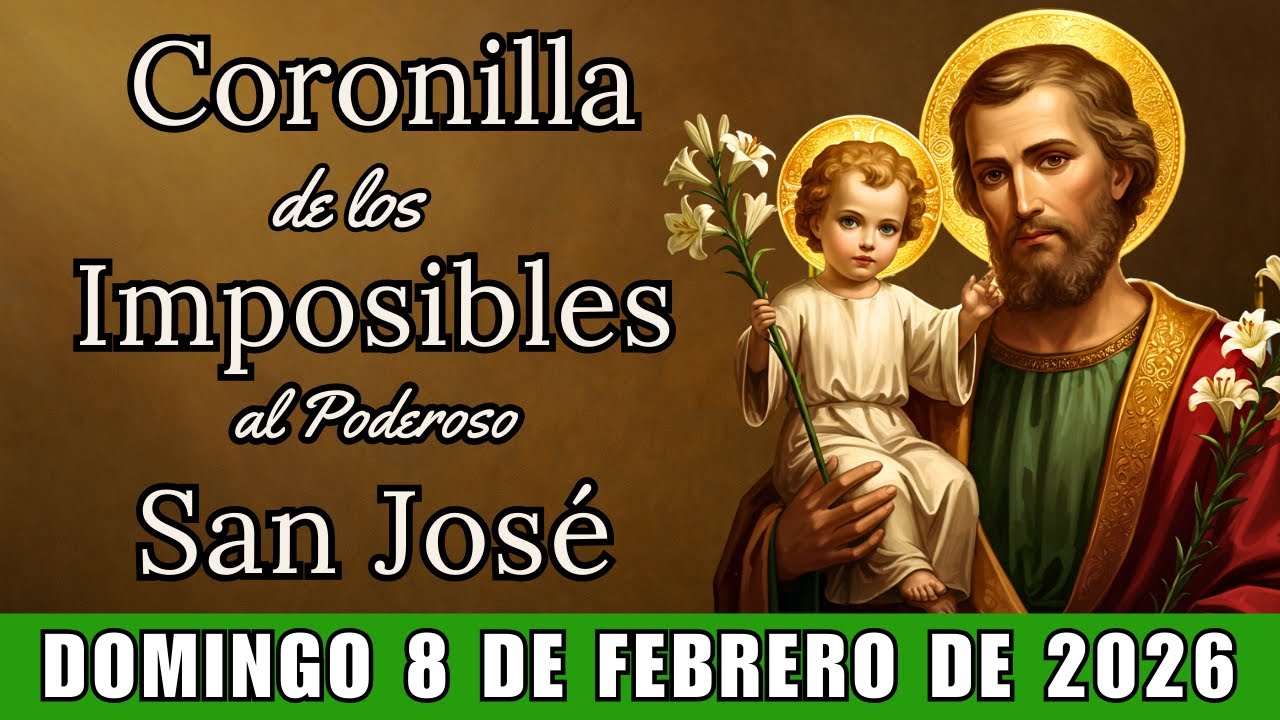 SAN JOSÉ - CORONILLA DE LOS IMPOSIBLES - DÍA DE MILAGROS - Domingo 7 de febrero de 2025