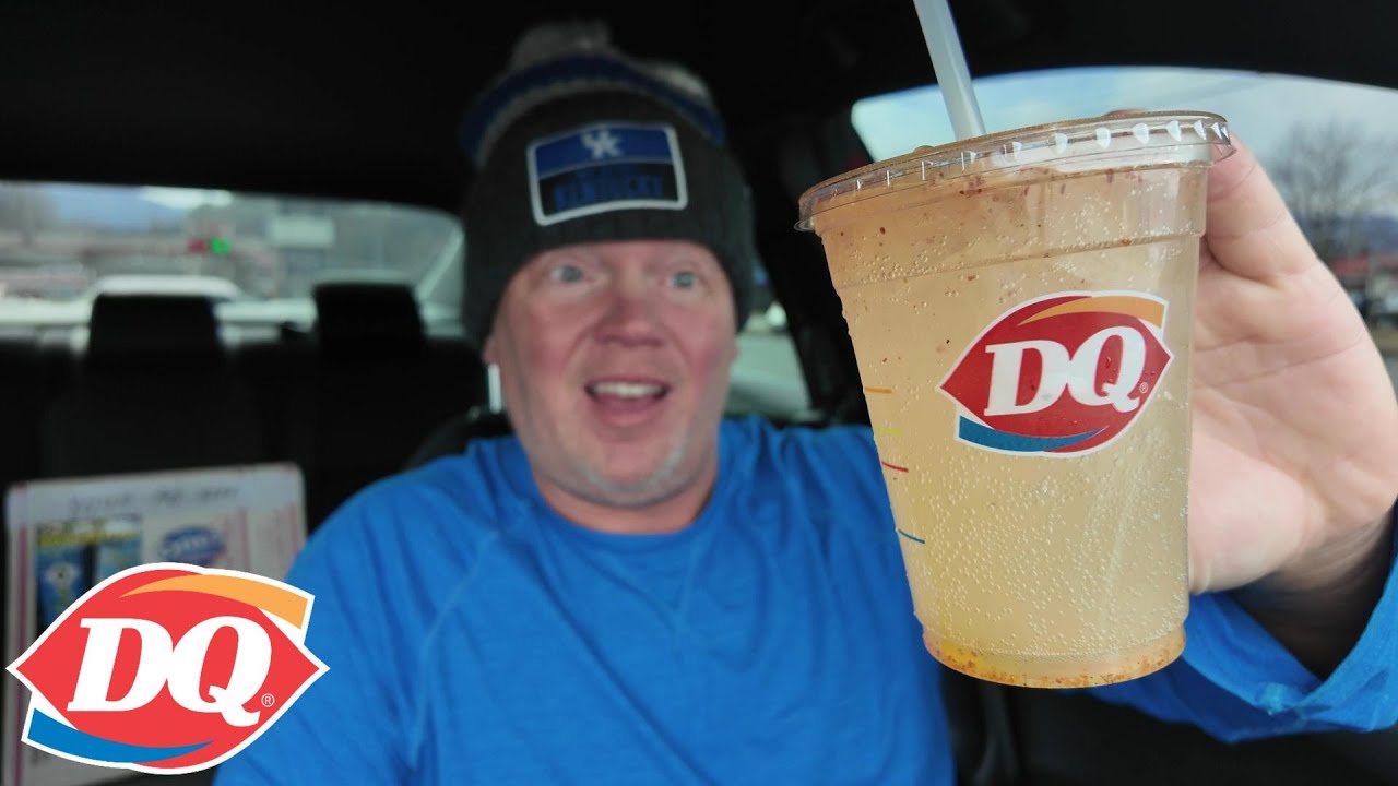 Dairy Queen Pineapple Lemonade Sparkler With Tajin Review
